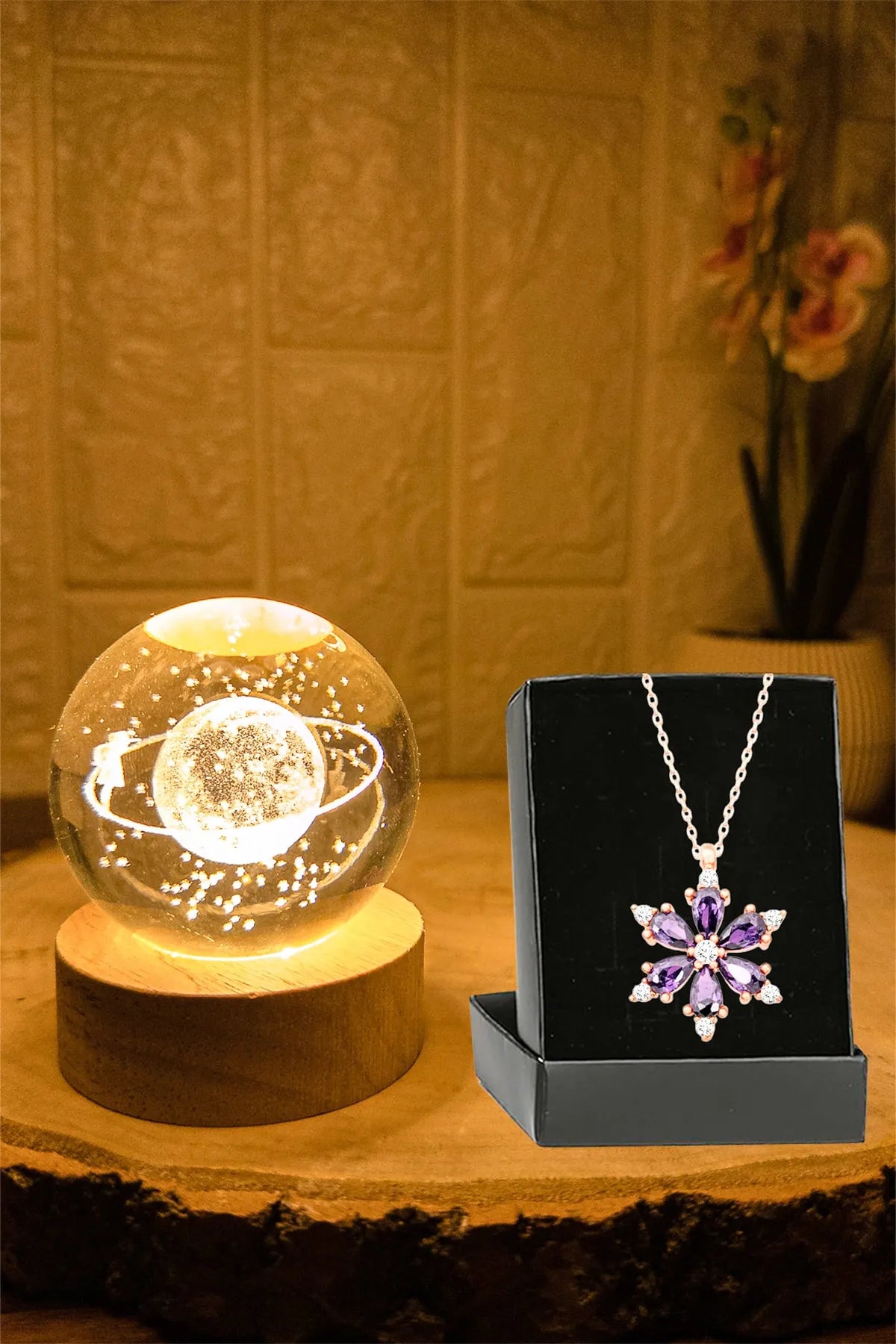 ZenDekor® Mini 3D Kristal Küre