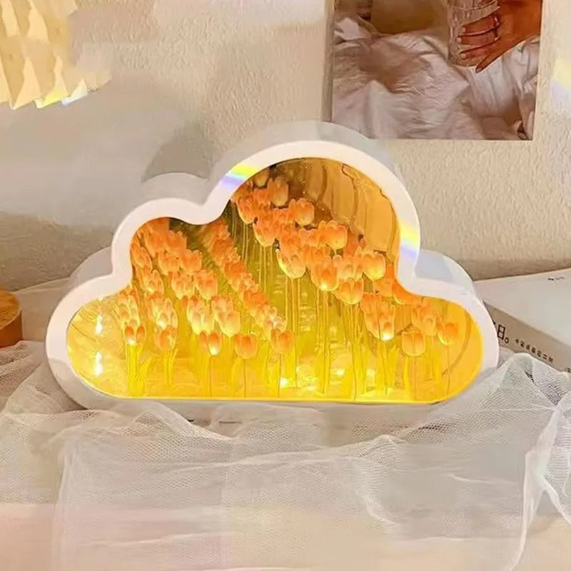 Zen Dekor® 3D Çiçek Bahçesi Lamba